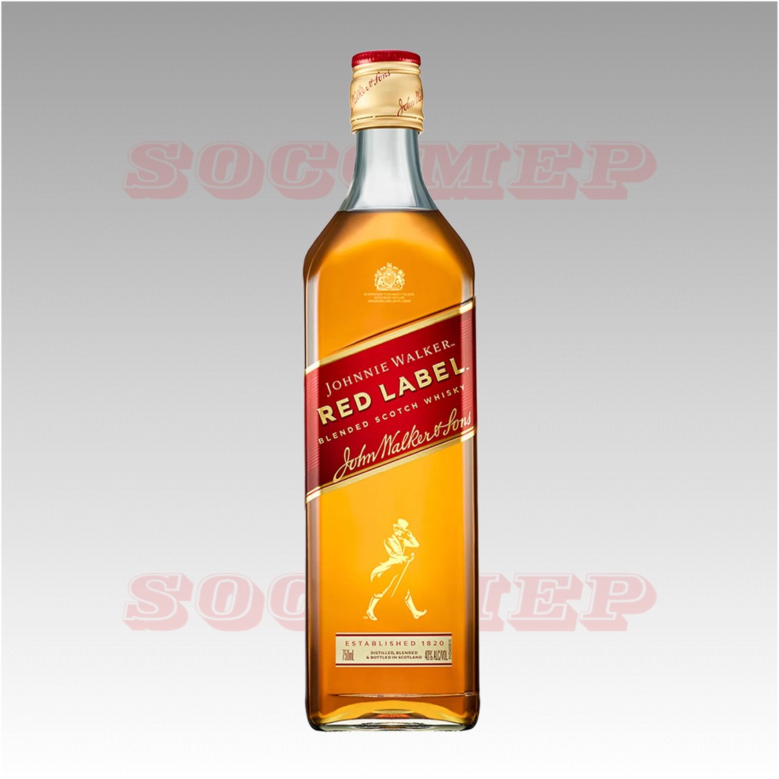 Whisky Johnnie Walker Etiqueta Roja 750cc