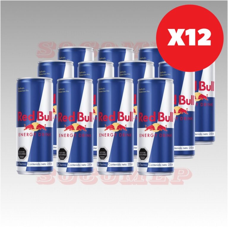 Pack x12 RedBull 250cc