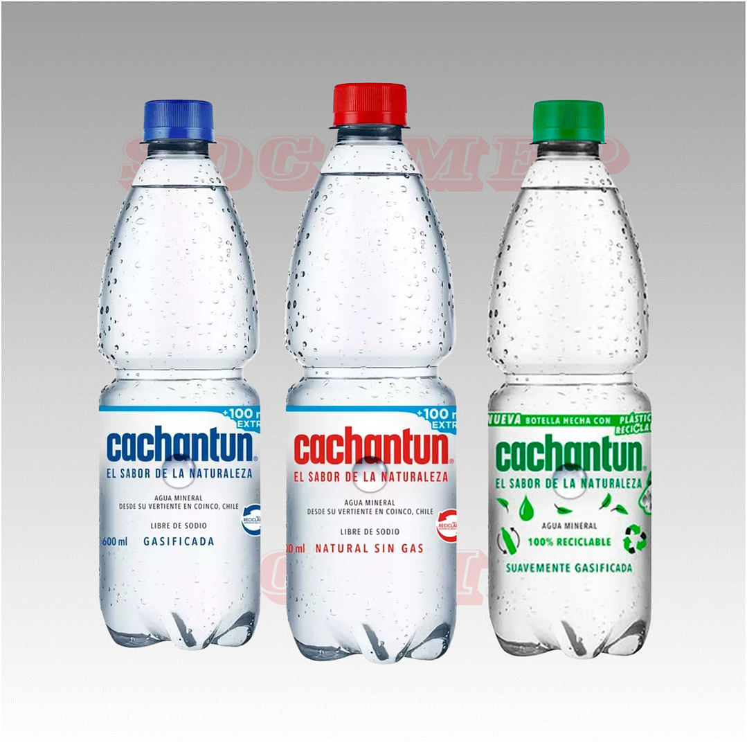 Agua Mineral Cachantun 600cc Variedades 1