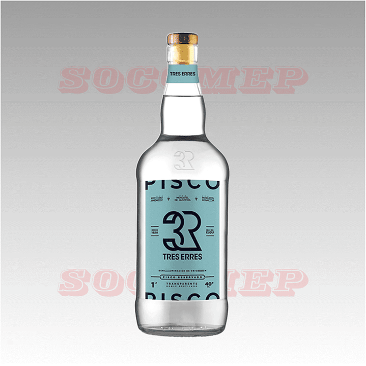 Pisco Tres Erres 40° 1LT 1