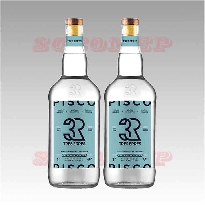 Pisco Tres Erres 40° 1LT 2