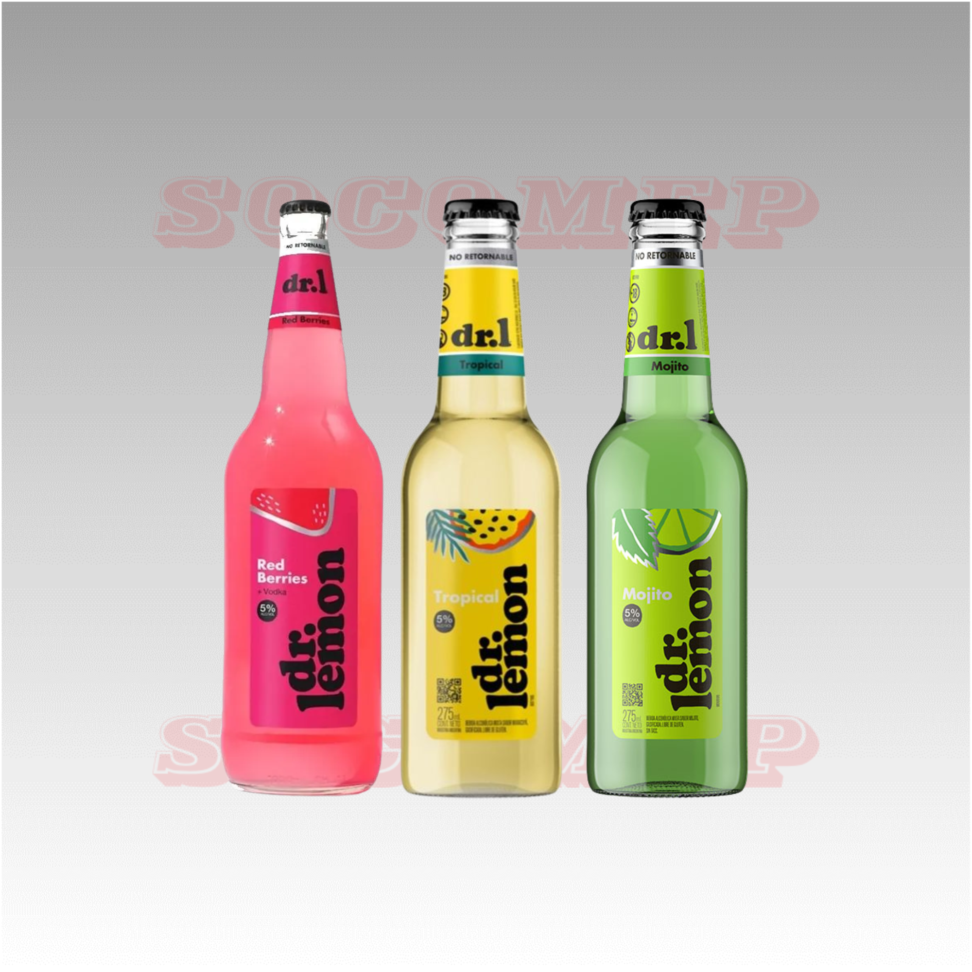 Pack Dr Lemon 275cc Variedades
