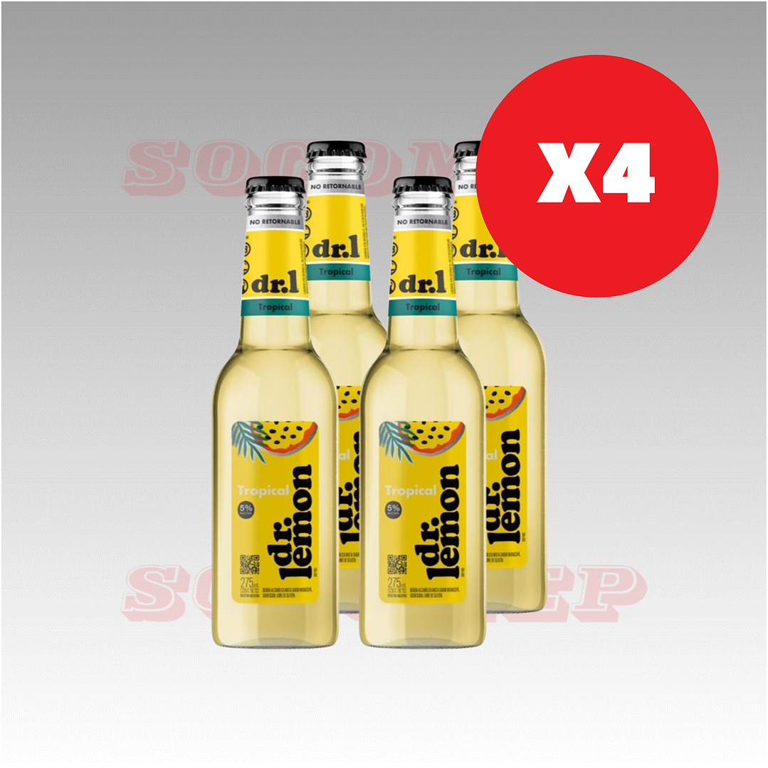 Pack Dr Lemon 275cc Variedades 3