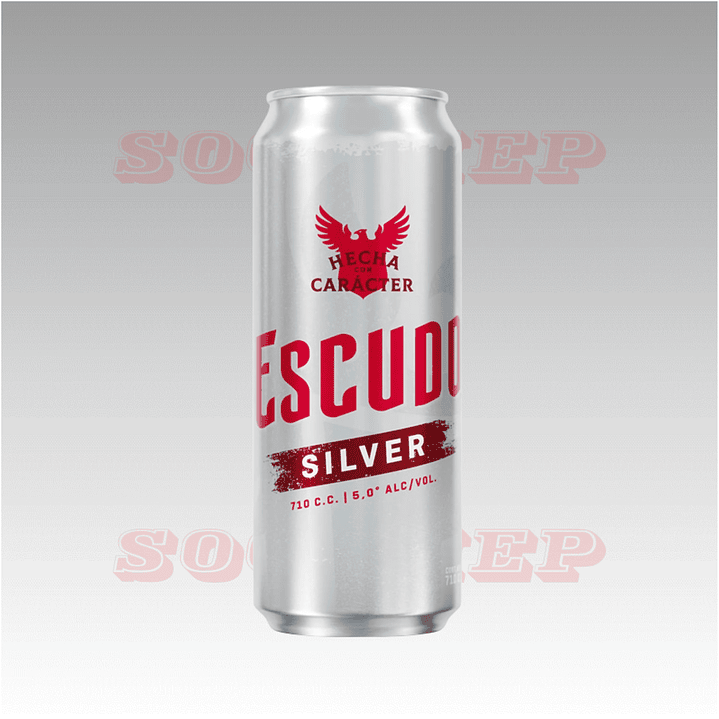 Cerveza Escudo Silver Lata 710cc 1