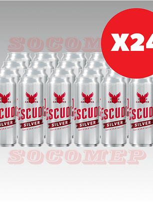 Cerveza Escudo Silver Lata 710cc