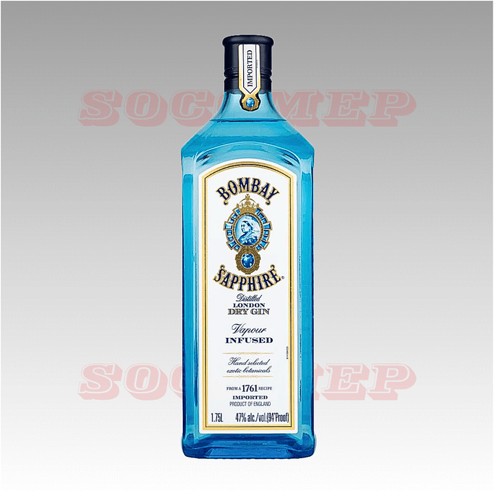 Gin Bombay Sapphire 1,75 lts 1