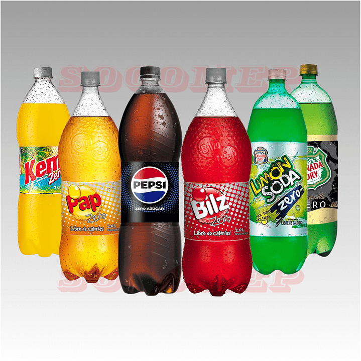 Bebidas CCU Zero 2lt Variedades 1