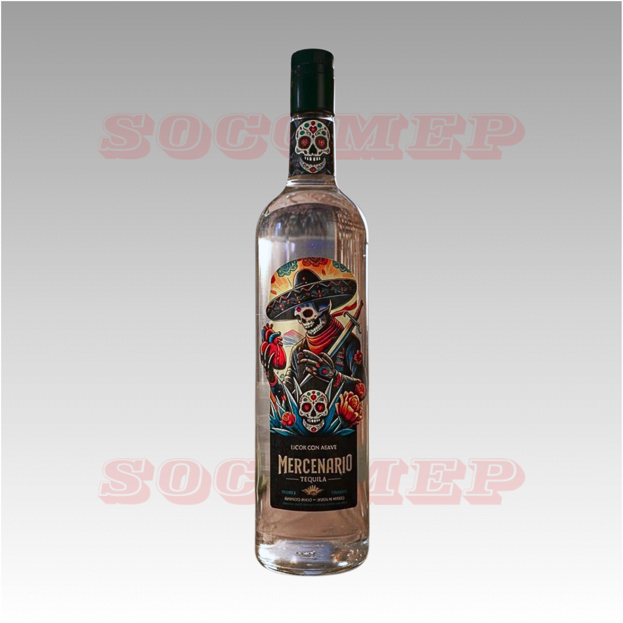 Tequila El Mercenario 1 Lt