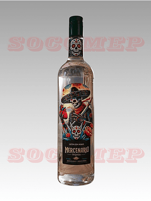 Tequila El Mercenario 1 Lt
