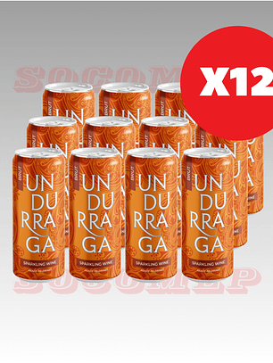 Pack x12 Lata Undurraga Brut 310cc