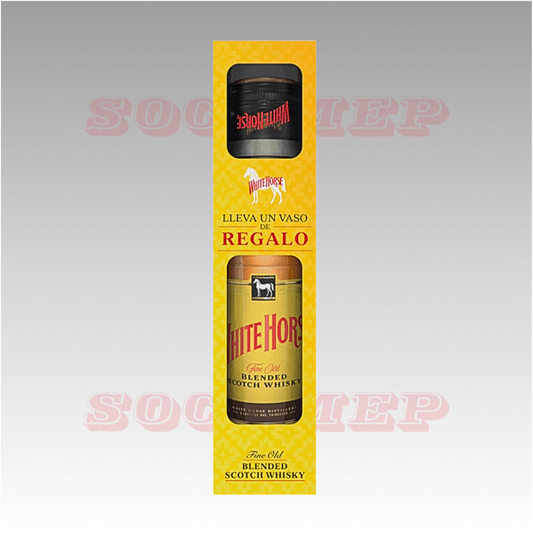 White Horse 750cc + Vaso 1