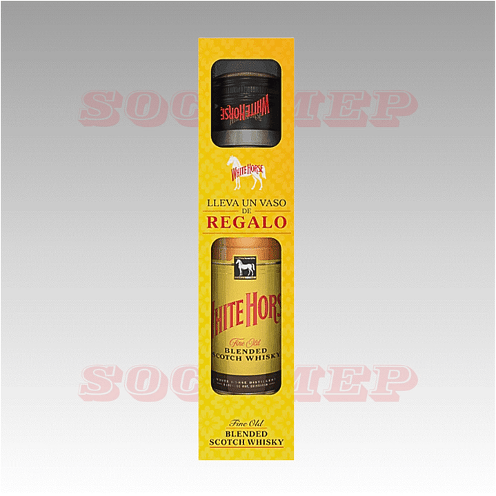 White Horse 750cc + Vaso 1