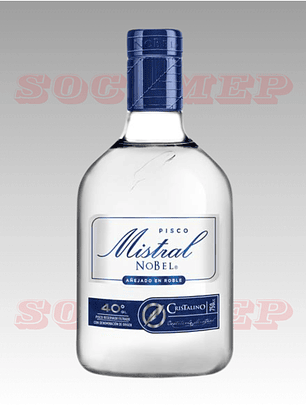 Pisco Mistral Nobel Cristalino 750cc
