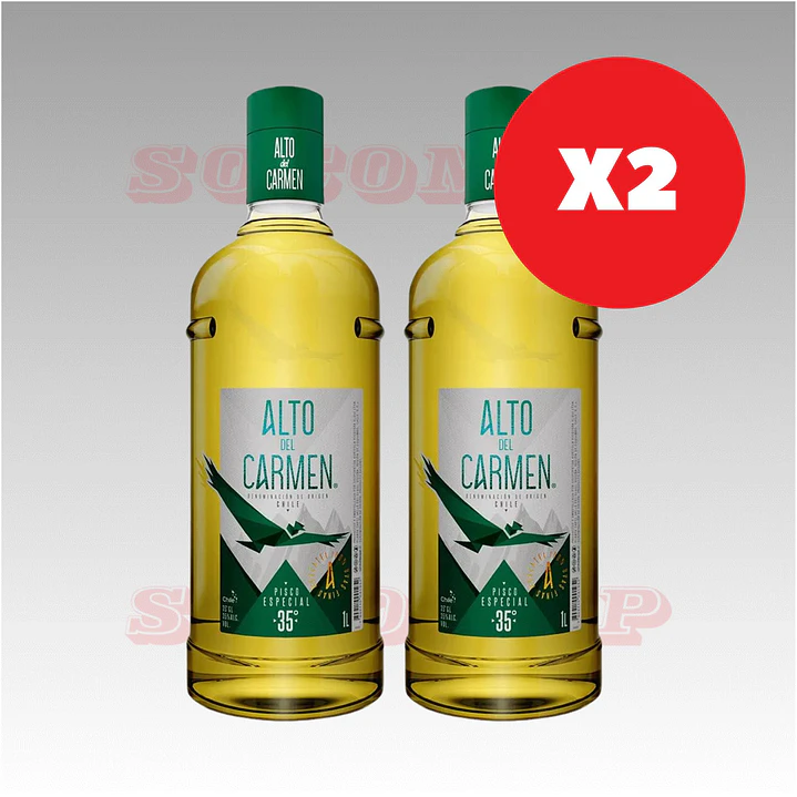 Pisco Alto del Carmen 1 lt 35° 2