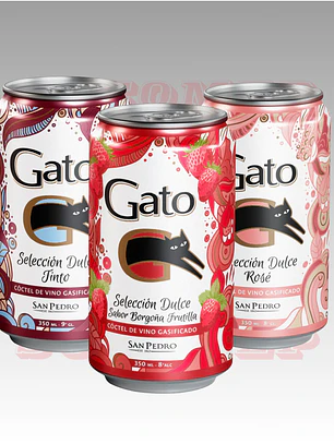 Vino Dulce Gato Variedades Pack x6