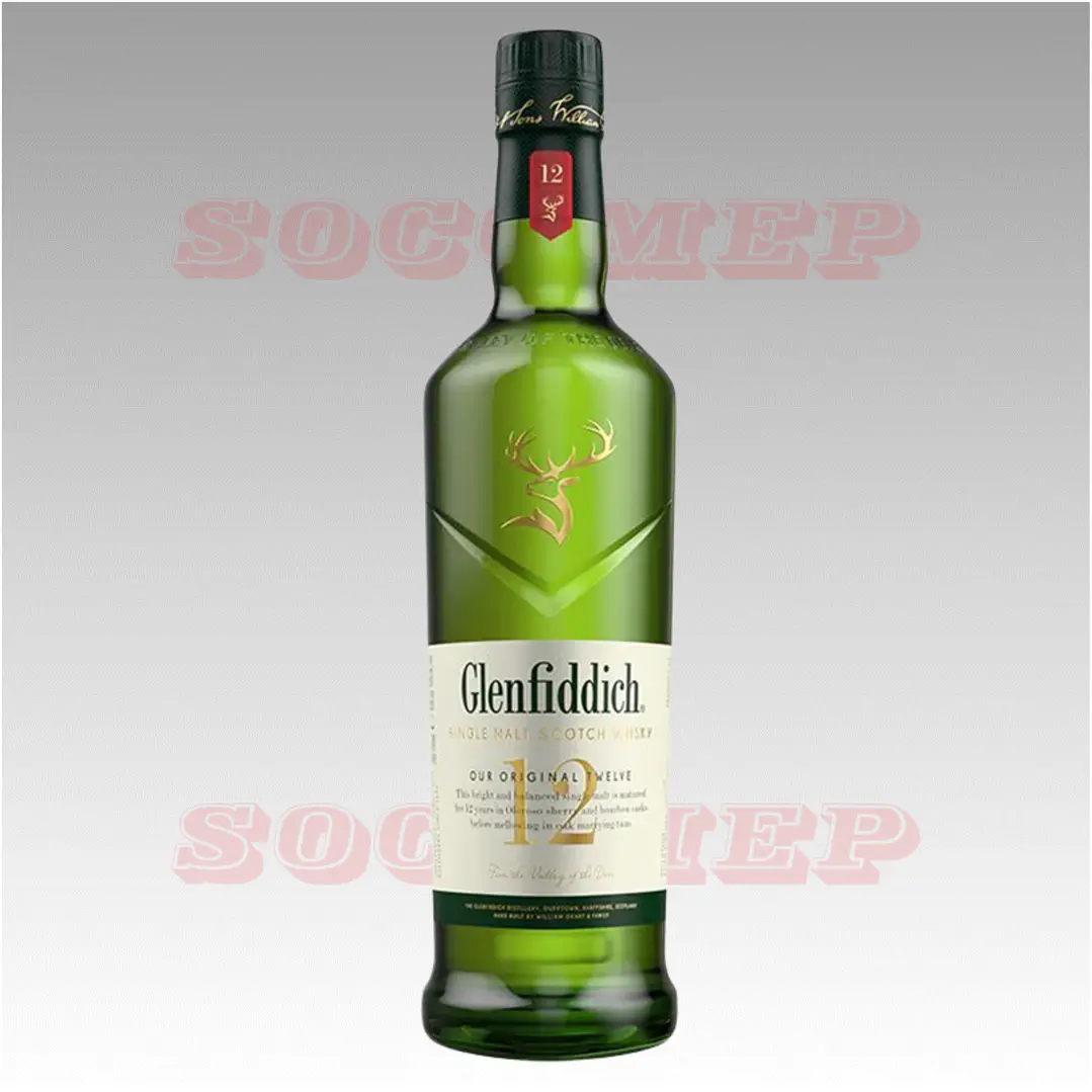 Whisky Glenfiddich 750CC 12 Años 1