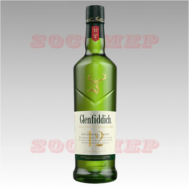 Whisky Glenfiddich 750CC 12 Años 1