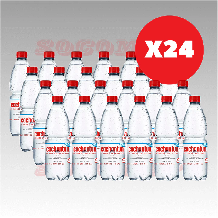 Agua Mineral Cachantun 600cc Variedades 8