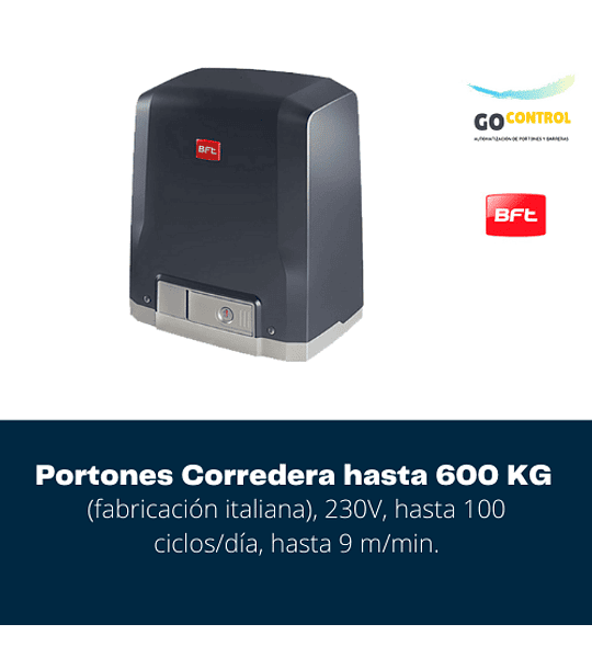 KIT BFT Deimos AC600 KG