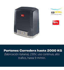 KIT BFT Icaro Ultra AC A2000 KG uso intenso
