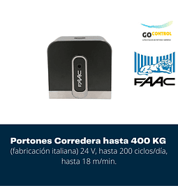 KIT FAAC C720 400 kG