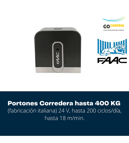 KIT FAAC C720 400 kG