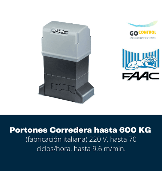 KIT FAAC 746 600 kG