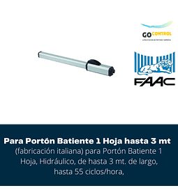 KIT FAAC 402 SBS 1H 3 MT