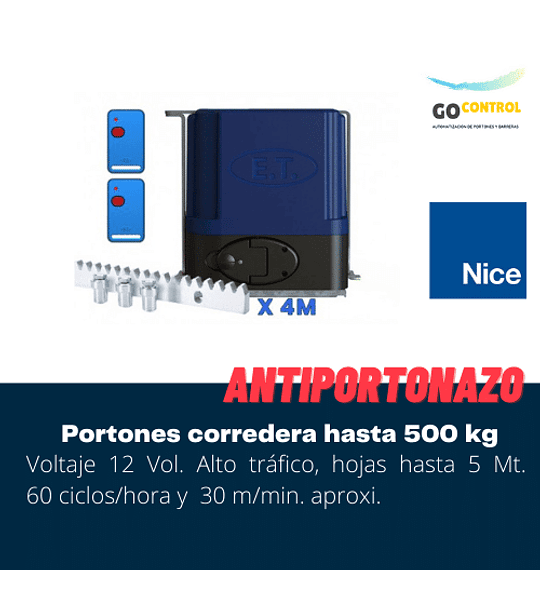 Kit Motor DRIVE 600 (500 kg)