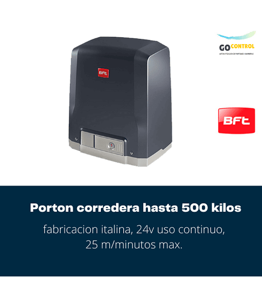 KIT BFT Ares Veloce 500