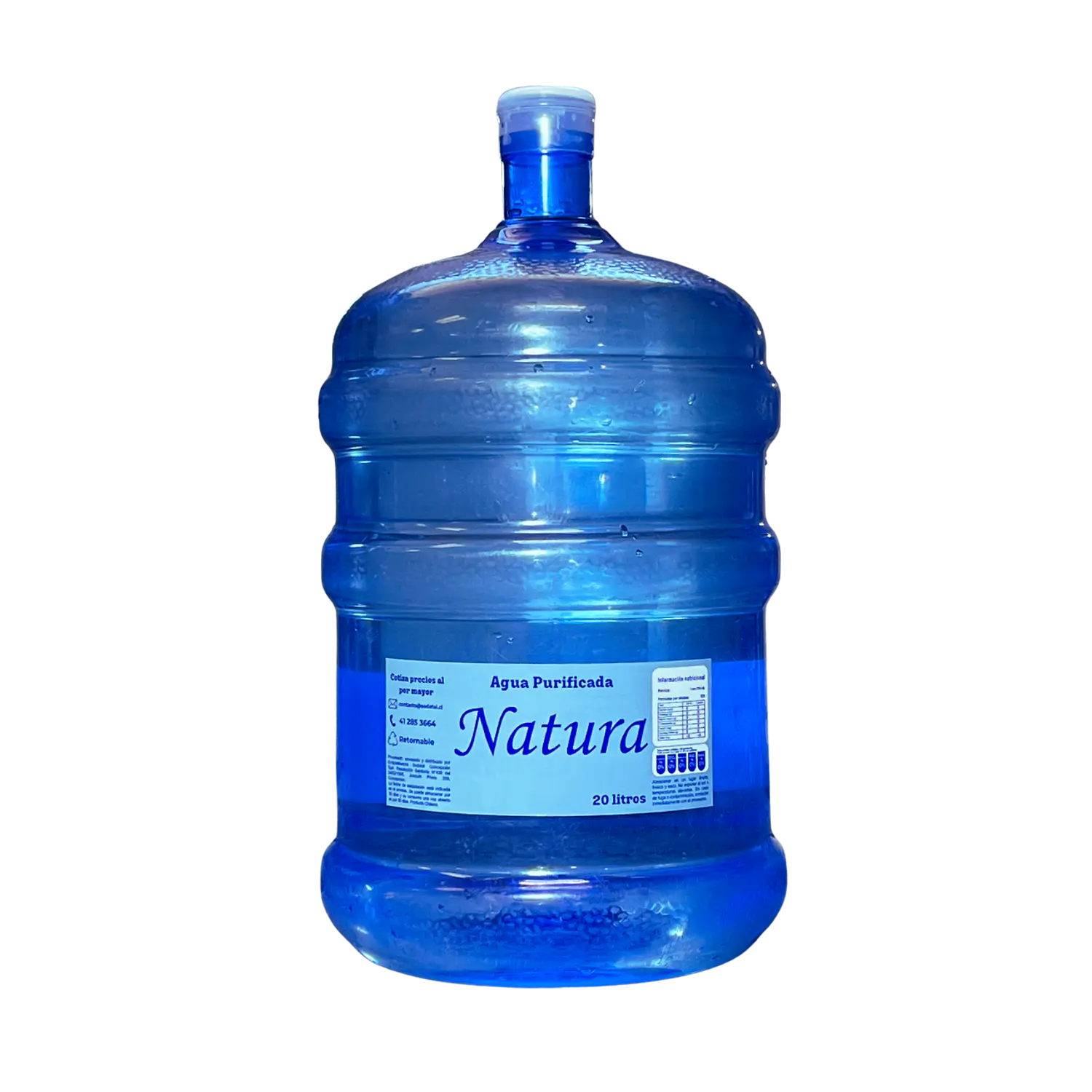 Recarga Agua Purificada Natura 20lts