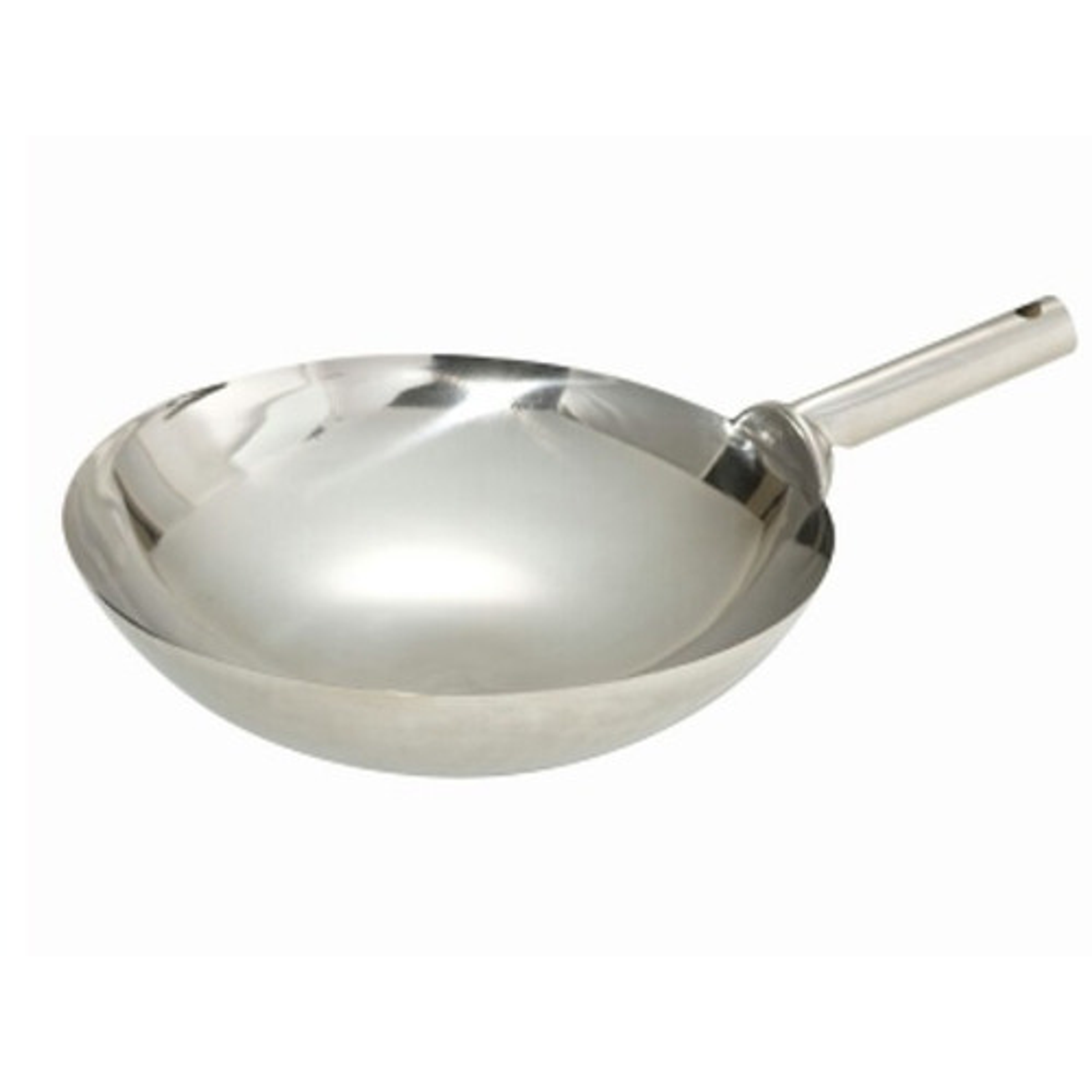 Wok Profesional De 36cm Acero Inoxidable Restaurante Hotel 2
