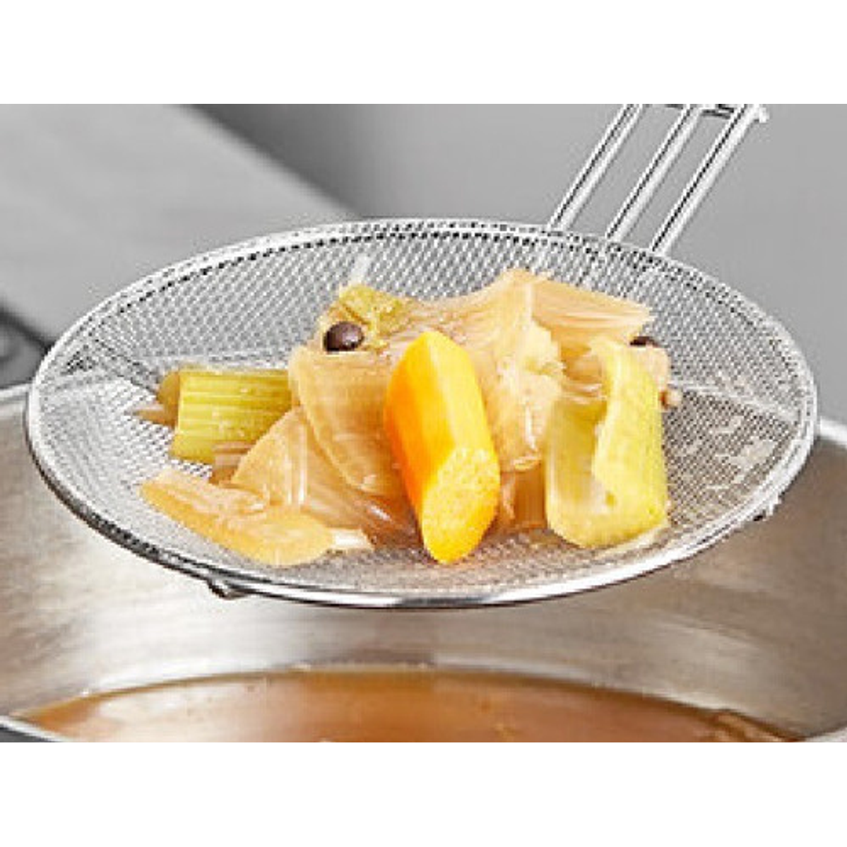 Colador Cuchara Espumadera Acero Inox Restaurante 16cm 1