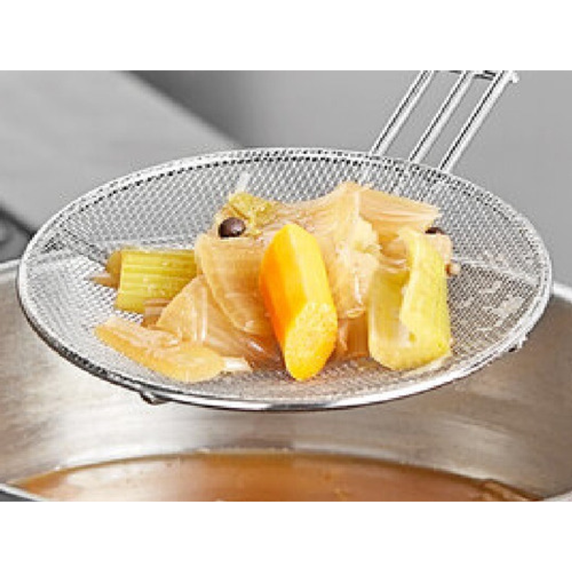 Colador Cuchara Espumadera Acero Inox Restaurante 16cm 1