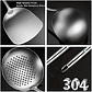 Set Wok Chef Pro Espátula Cucharón Espumadera Acero Inox - Miniatura 2