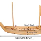 Barco De Madera Para Sushi Roll Sashimi Restaurante Bar – Bandeja de servicio estilo restaurante - Miniatura 3