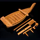 Barco De Madera Para Sushi Roll Sashimi Restaurante Bar – Bandeja de servicio estilo restaurante - Miniatura 5