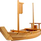 Barco De Madera Para Sushi Roll Sashimi Restaurante Bar – Bandeja de servicio estilo restaurante - Miniatura 6