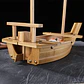 Barco De Madera Para Sushi Roll Sashimi Restaurante Bar – Bandeja de servicio estilo restaurante - Miniatura 8