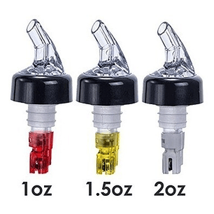 3 Dosificadores Vertedor Pourer Plastico Bartender Barman 