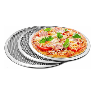 3 Mallas 30 Cm Rejilla Para Horno Pizza Restaurante Pizzería