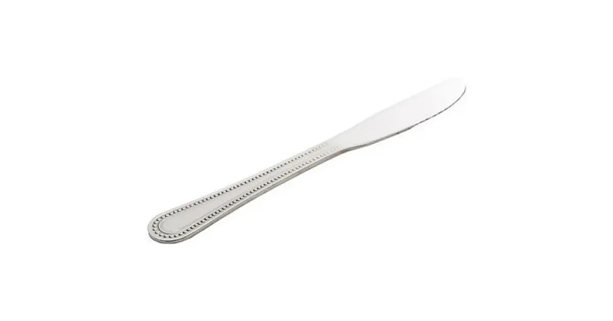 Set x 12 Cuchillos Mesa – Acero Inoxidable 19cm con Orillo L