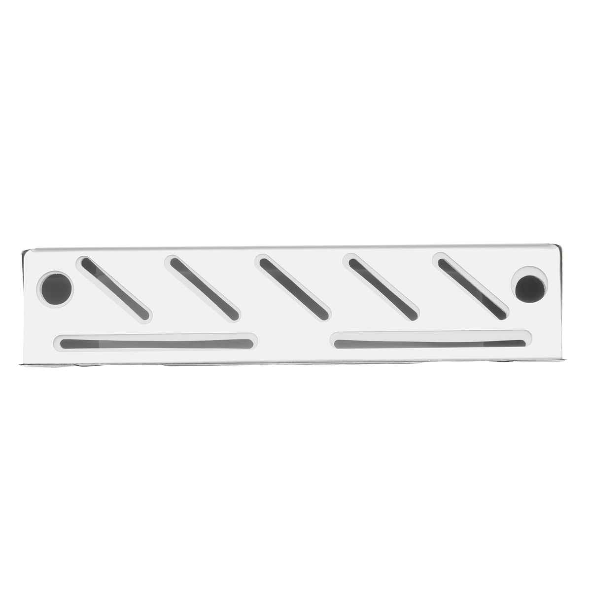 Estante para Cuchillos de Acero Inoxidable  – 7 Ranuras + 2 para Afiladores, Montaje Seguro y Compacto  2