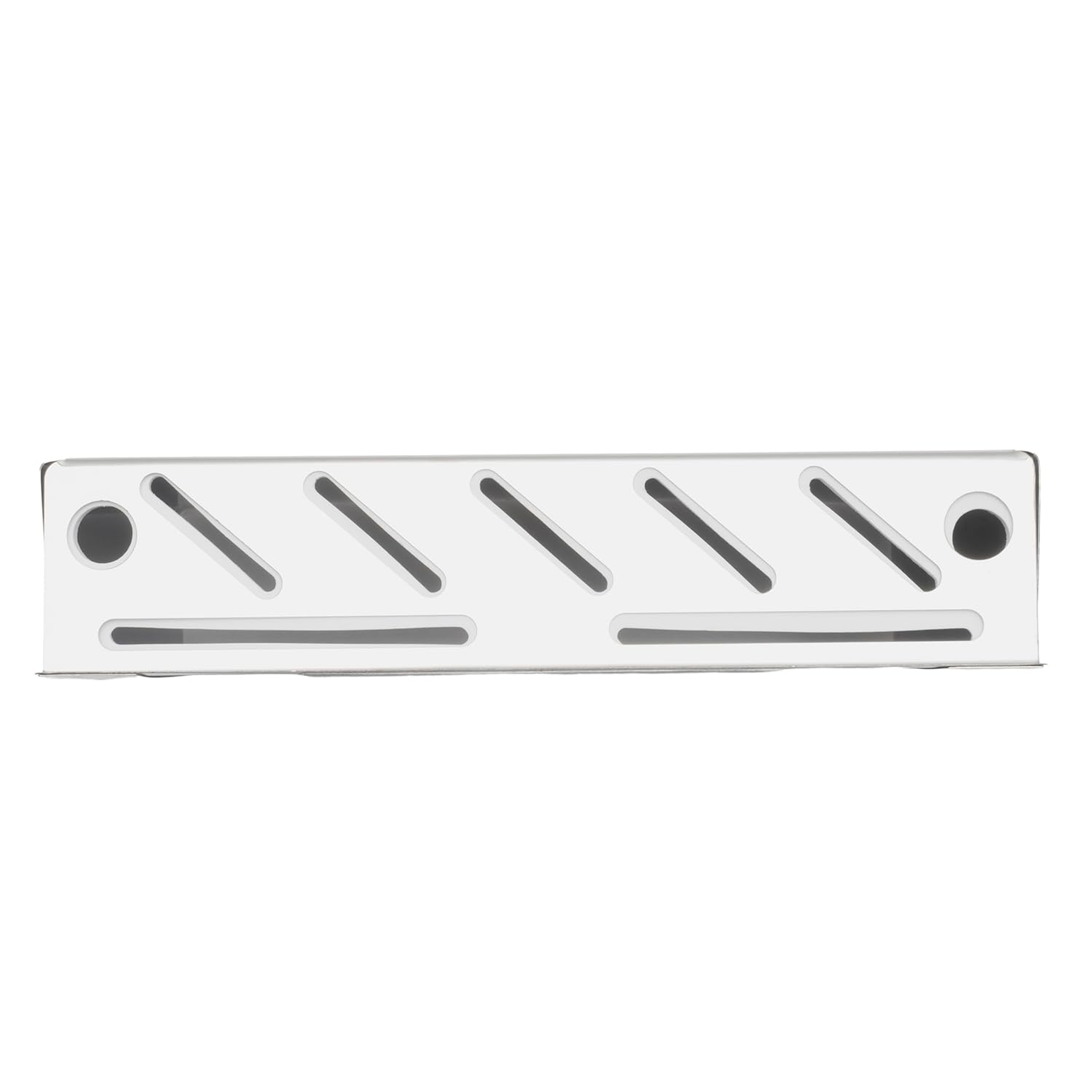 Estante para Cuchillos de Acero Inoxidable  – 7 Ranuras + 2 para Afiladores, Montaje Seguro y Compacto  2