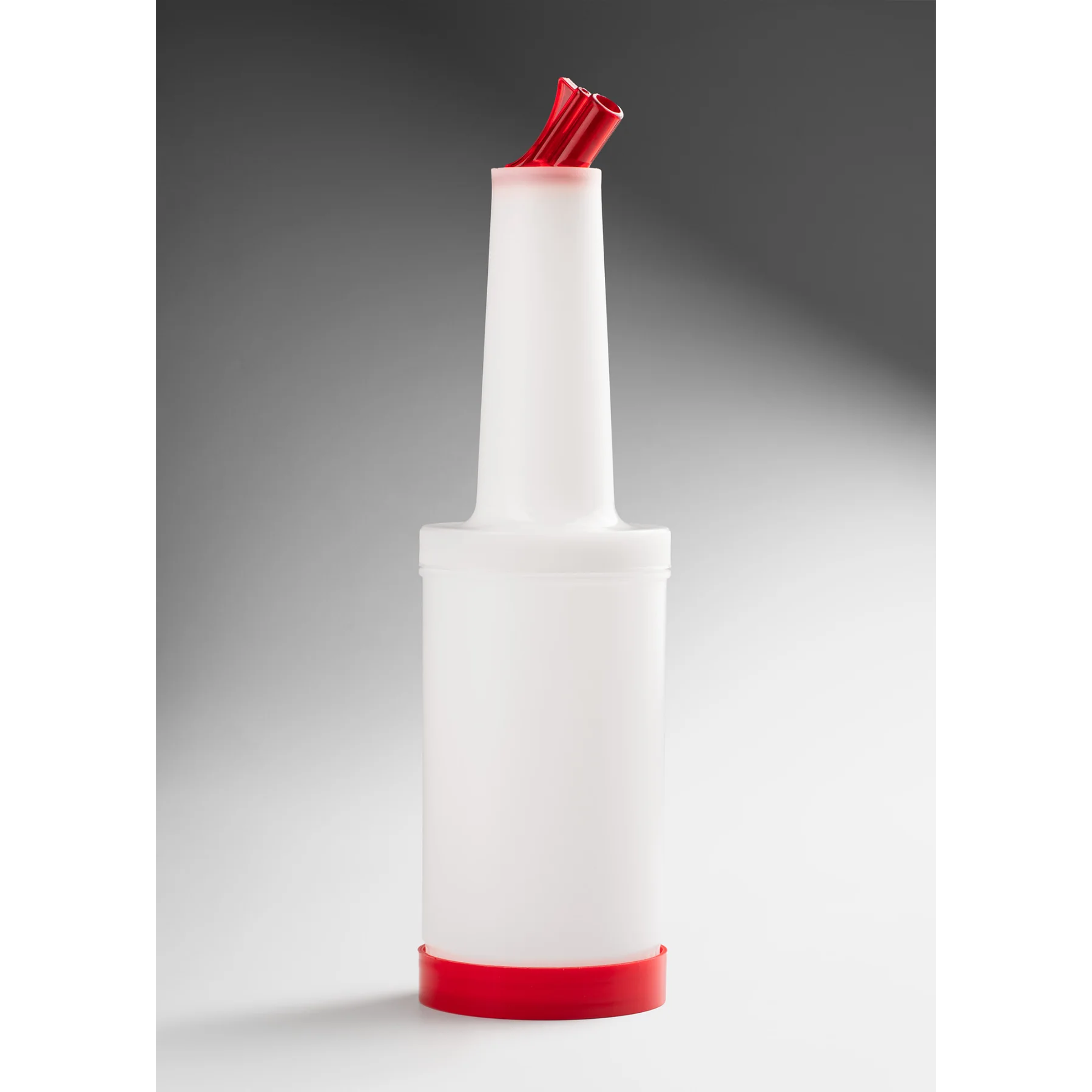 Bartender Botella Para Jugo Con Vertedor De 1 Litro Amarillo 1