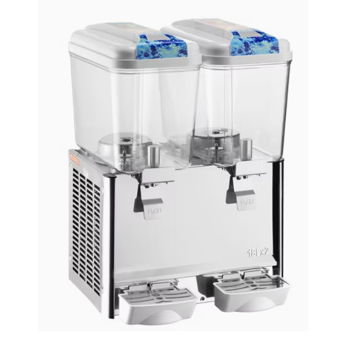 Dispensador De Bebidas Jugo Frío De 2 Tanques x 12 Litros 1