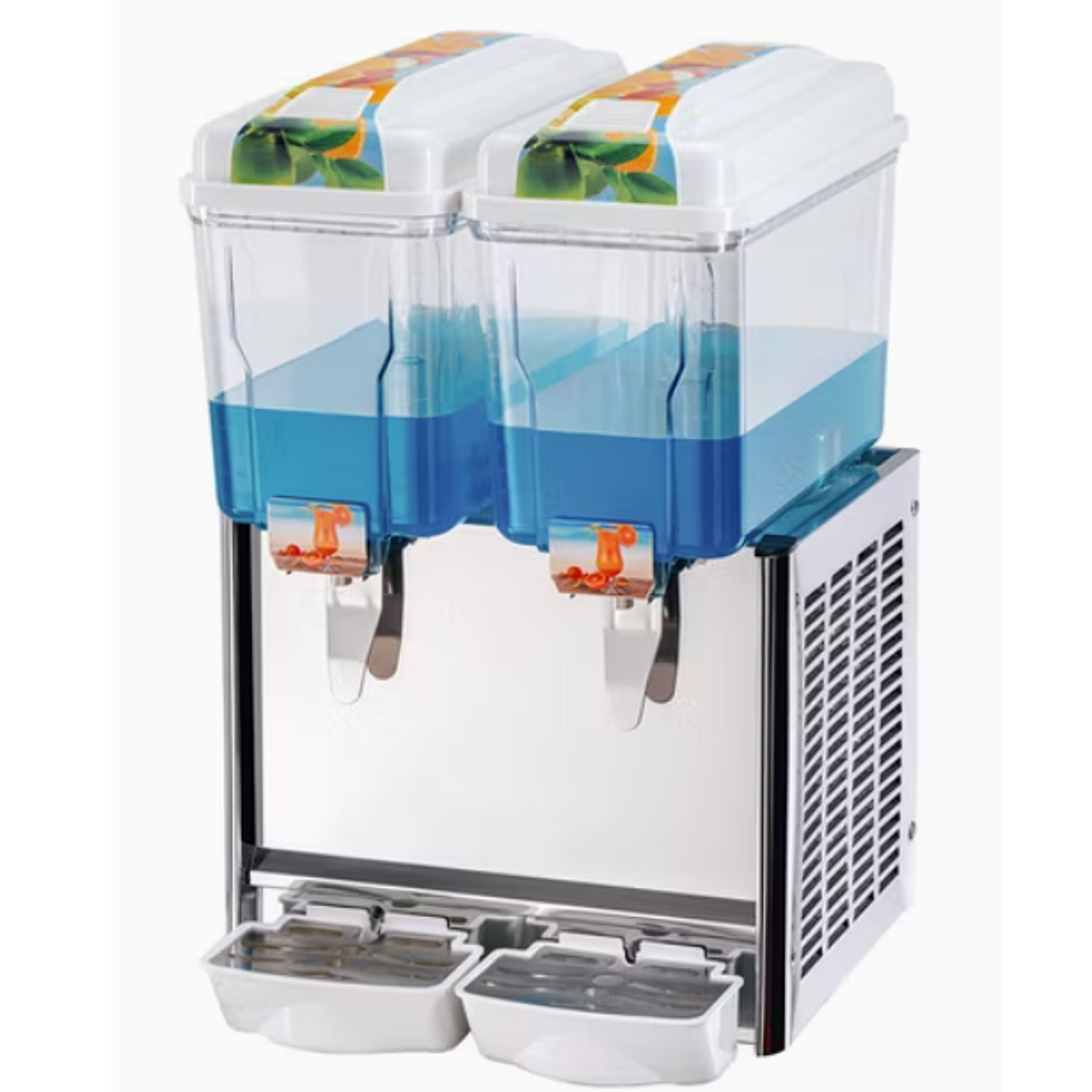 Dispensador De Bebidas Jugo Frío De 2 Tanques x 12 Litros 2
