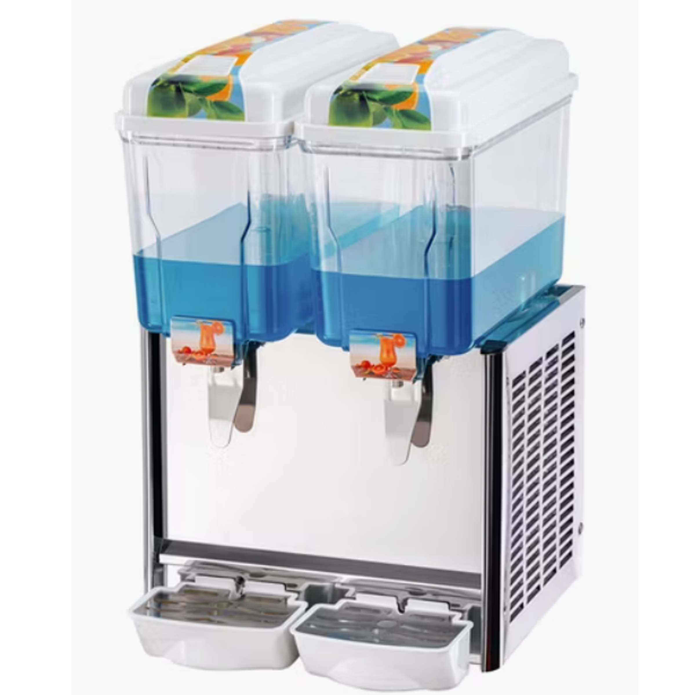 Dispensador De Bebidas Jugo Frío De 2 Tanques x 12 Litros 2