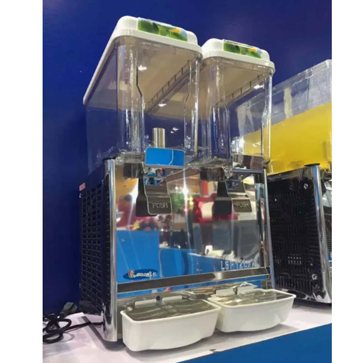 Dispensador De Bebidas Jugo Frío De 2 Tanques x 12 Litros 3