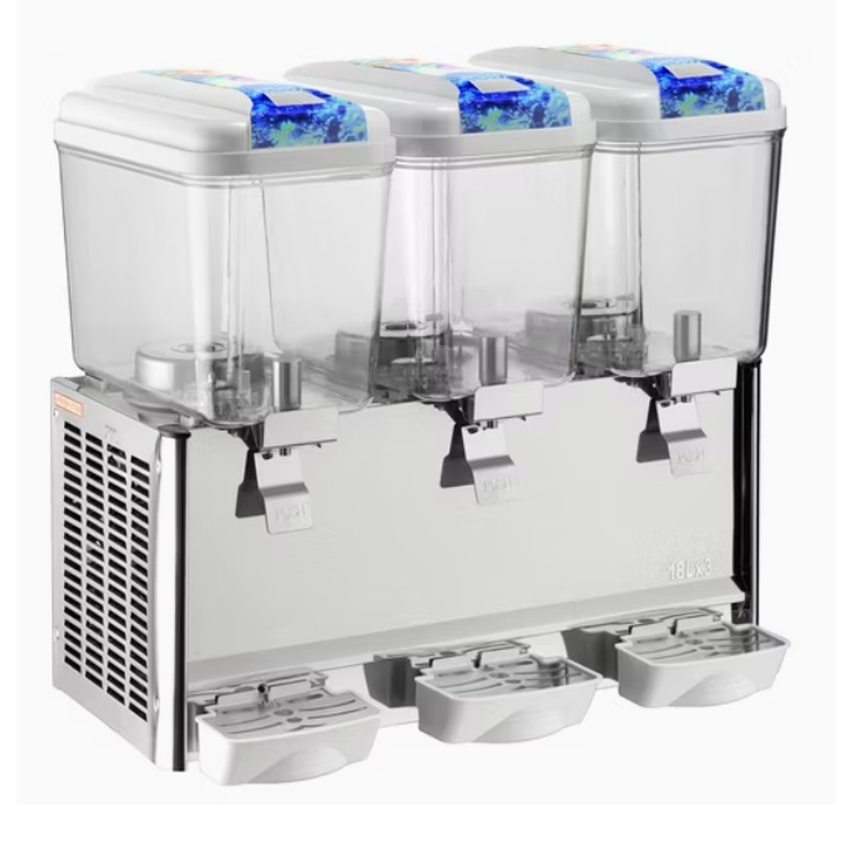 Dispensador De Bebidas Jugo Frío De 3 Tanques x 18 Litros 1